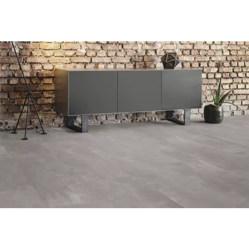 Gyöngyszürke Art beton AquaPro laminált padló